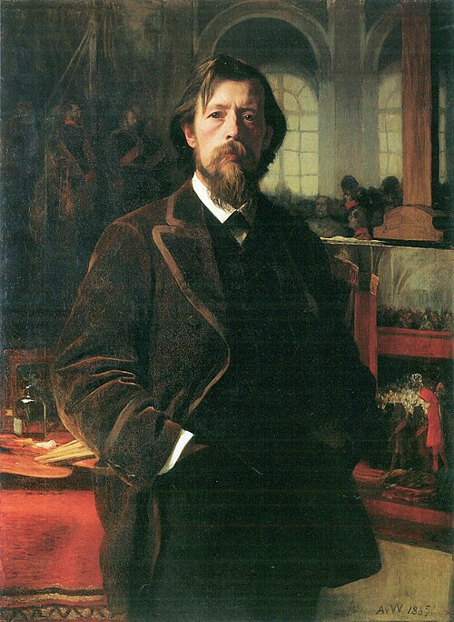 Selbstporträt, 1885, Anton von Werner