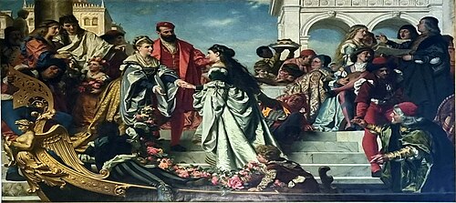 La Festa, 1876, Anton von Werner