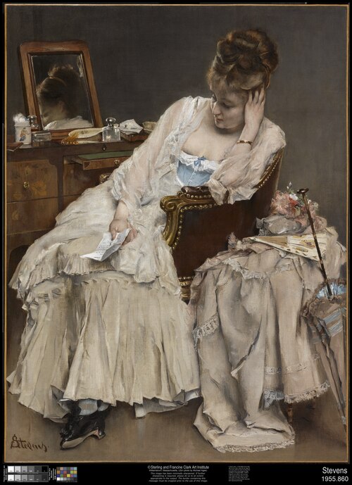 Memories and Regrets, 1874, Alfred Stevens