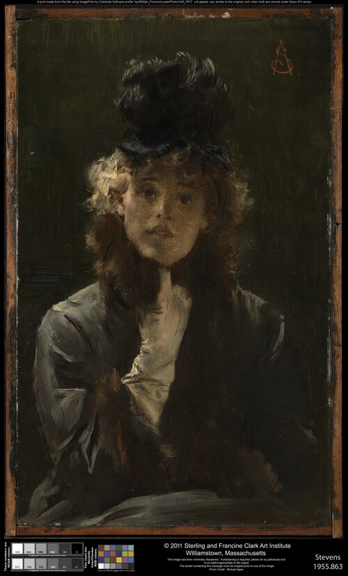 The Parisian Sphinx, 1880, Alfred Stevens