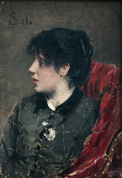 Jeune femme, 1880, Alfred Stevens