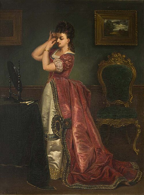 Der letzte prüfende Blick, 1906, Alfred Stevens