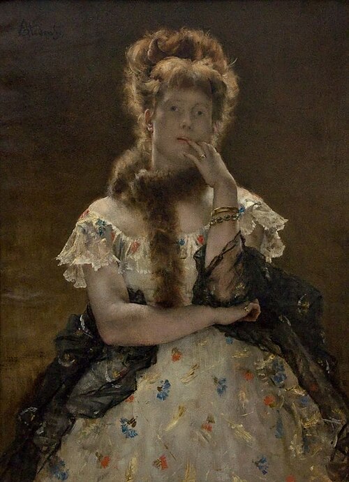 The Paris Sphinx, 1867, Alfred Stevens
