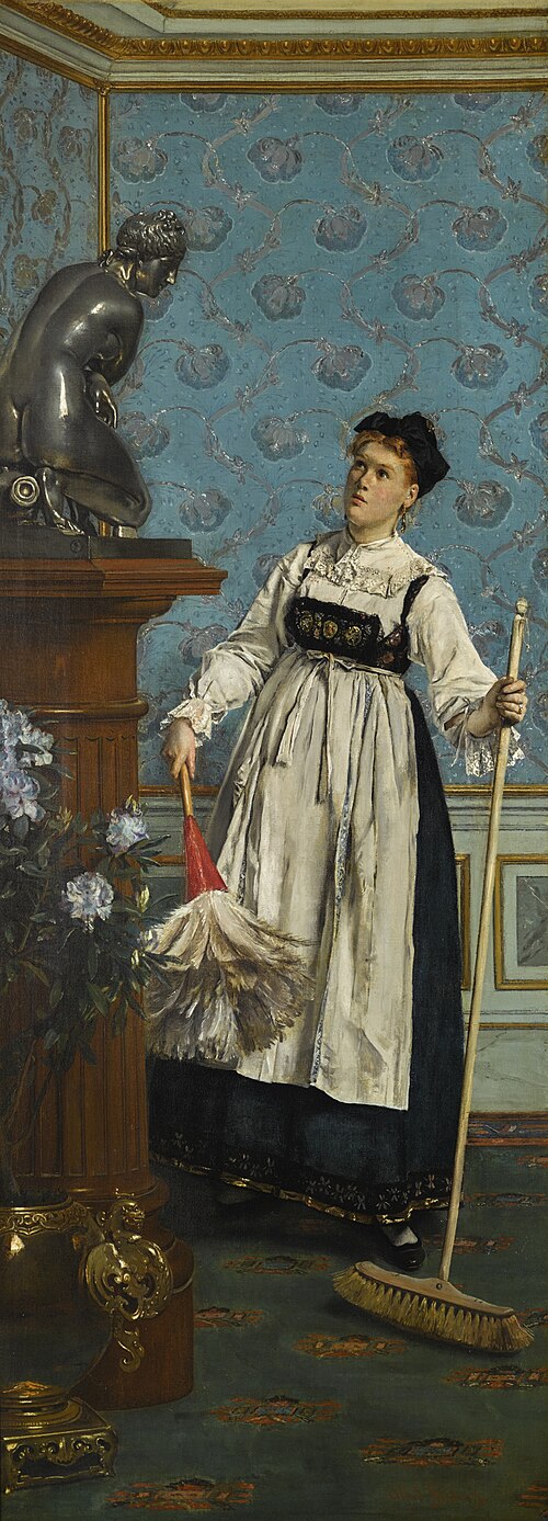 An Aspiring Connoisseur, 1906, Alfred Stevens