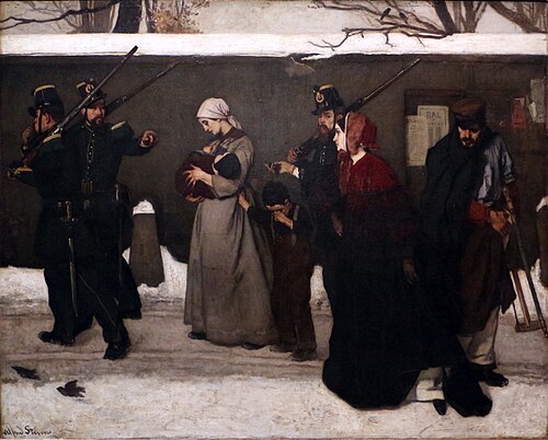 What is Called Vagrancy, 1854, Alfred Stevens
