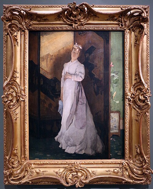 The breakup letter, 1867, Alfred Stevens