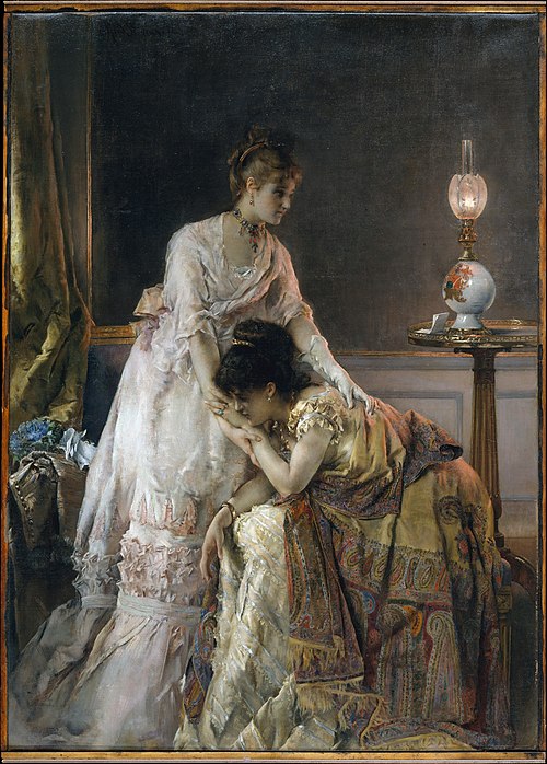 After the Ball, 1874, Alfred Stevens