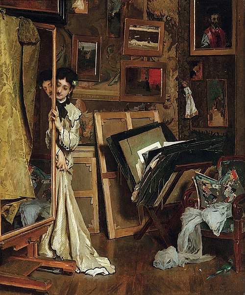 The Psyché (My Studio), 1871, Alfred Stevens