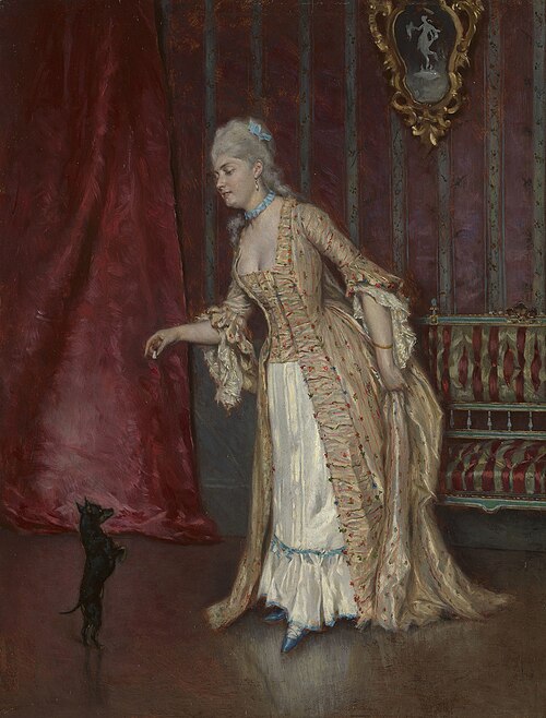 Standing Figure of a Woman, , Alfred Stevens
