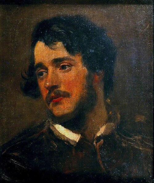Portrait of a Man, 1839, Alfred Stevens