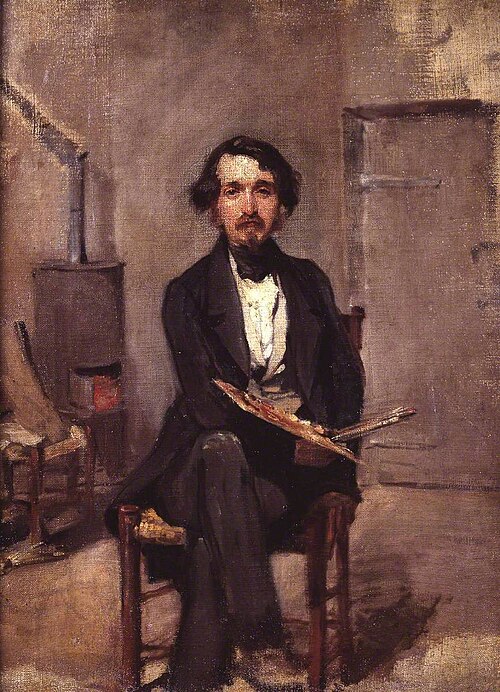 An Artist in his Studio, 1841, Alfred Stevens