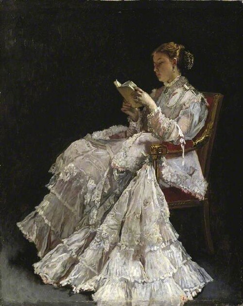La Liseuse, , Alfred Stevens