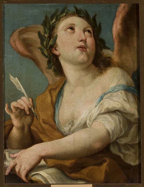 Allegory of poetry, 1732, Sebastiano Conca