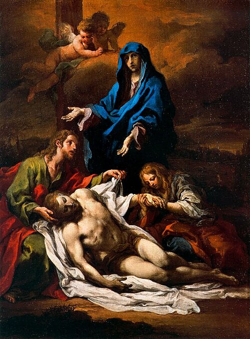 Deposition, 1746, Sebastiano Conca