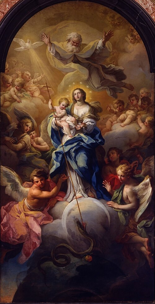 Imaculada Conceição, 1730, Sebastiano Conca