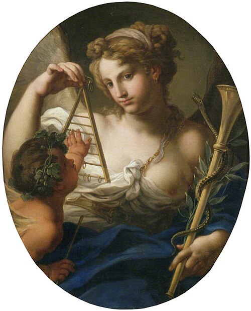 The Education of Dionysus, 1730, Sebastiano Conca