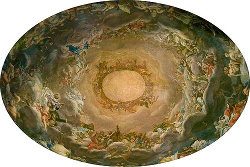 Paradise (sketch model for a painted cupola), , Sebastiano Conca
