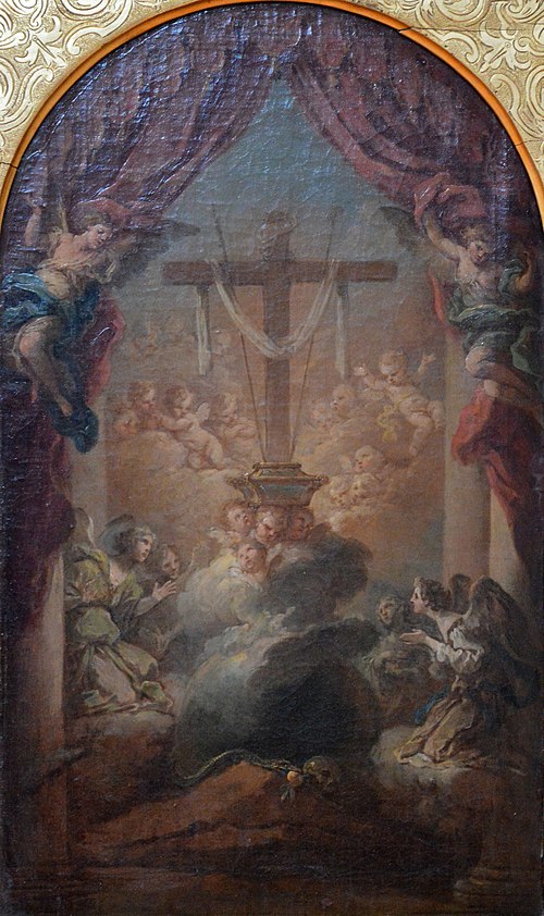 Esquisse pour des Sépulcres, 1750, Sebastiano Conca