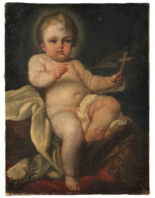 The Christ Child Holding a Cross, , Sebastiano Conca