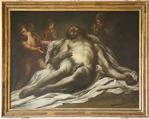 Le Christ mort, 1733, Sebastiano Conca