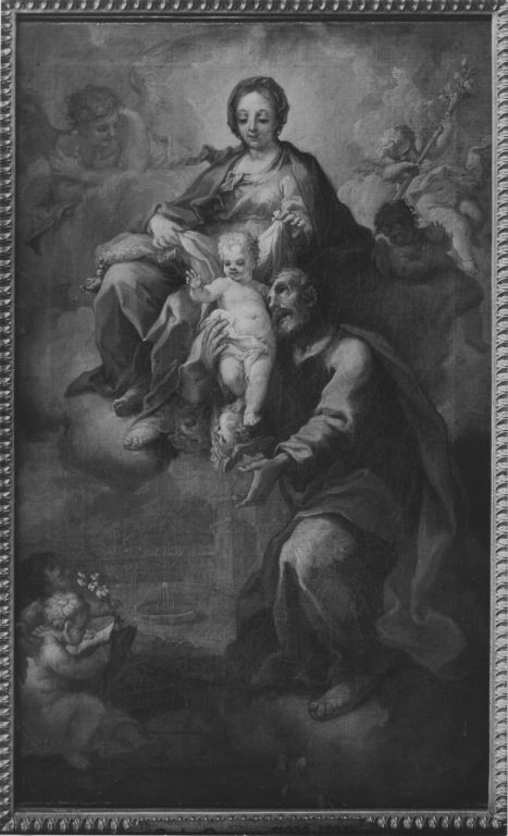Madonna mit Josef, 1722, Sebastiano Conca
