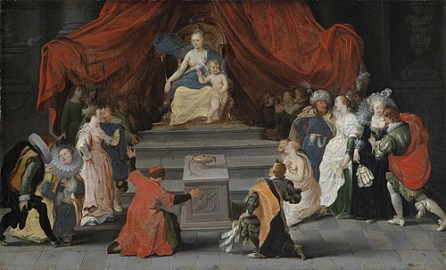 The worship of Venus, 1647, Simon de Vos