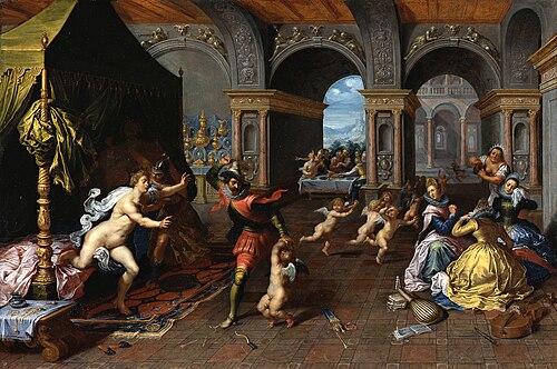 Cupid's chastisement, 1626, Simon de Vos