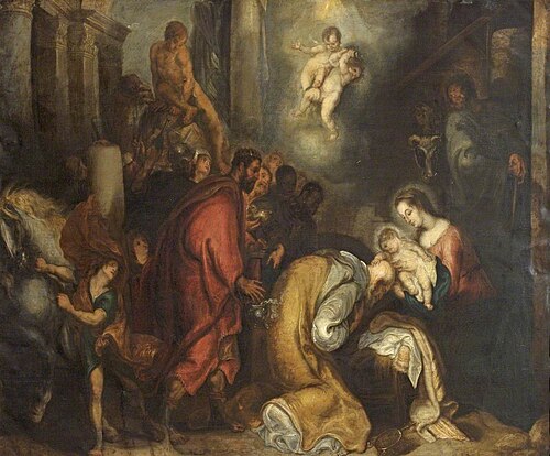 The Adoration of the Magi, 1676, Simon de Vos