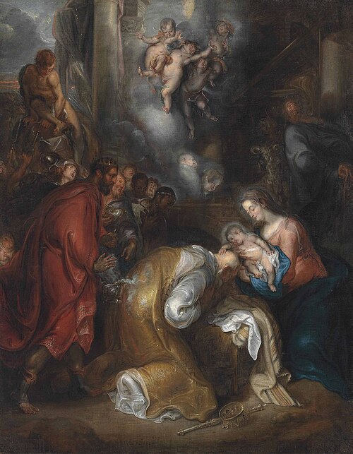 The Adoration of the Magi, 1640, Simon de Vos