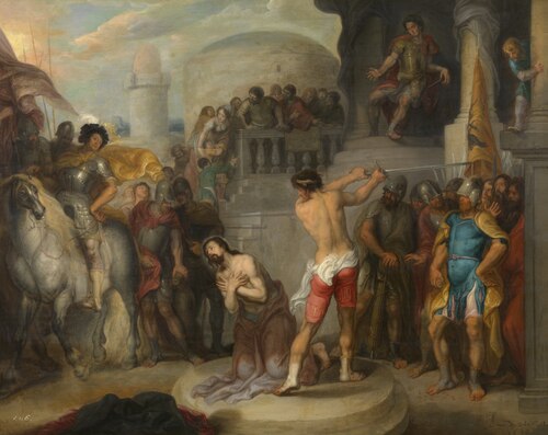 The Beheading of Saint Paul, 1648, Simon de Vos