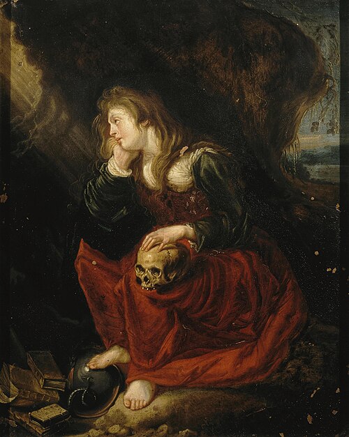 Repentant Mary Magdalene, 1630, Simon de Vos