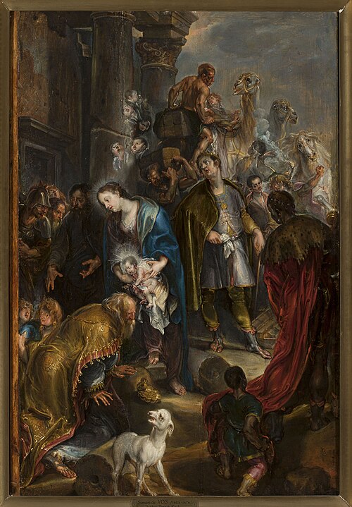 L'Adoration des mages, 1601, Simon de Vos