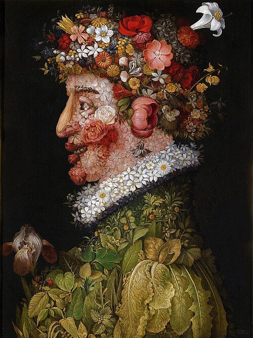 Le Printemps, 1563, Giuseppe Arcimboldo