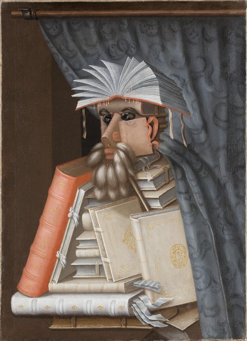 Le Bibliothécaire, 1556, Giuseppe Arcimboldo
