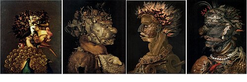 Les Quatre Éléments, 1566, Giuseppe Arcimboldo
