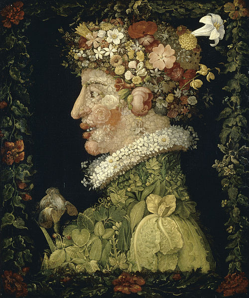 Le Printemps, 1573, Giuseppe Arcimboldo
