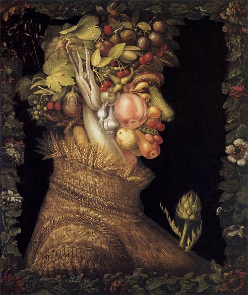 L'Eté, 1573, Giuseppe Arcimboldo