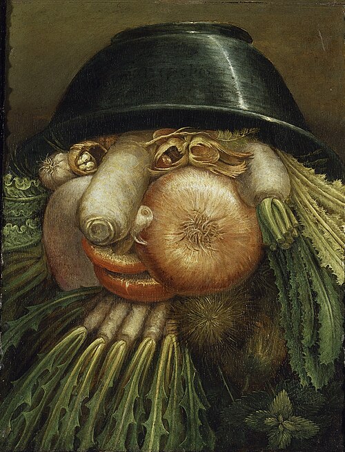 L'Ortolano, 1587, Giuseppe Arcimboldo