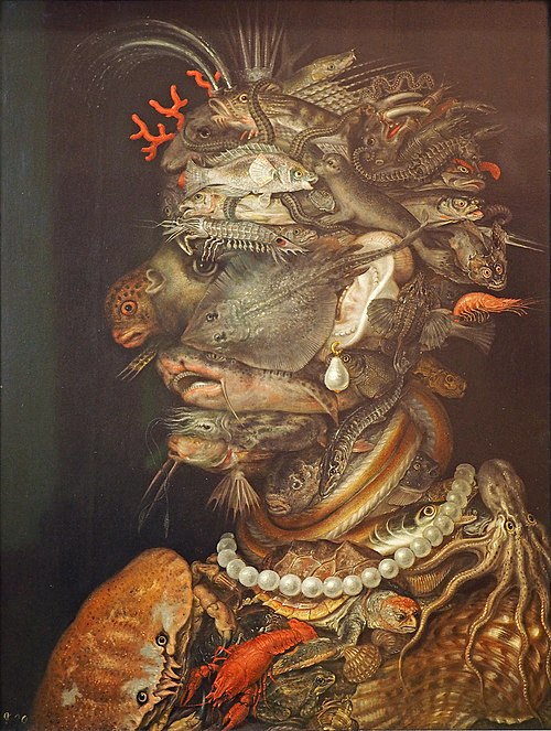 Eau, 1566, Giuseppe Arcimboldo