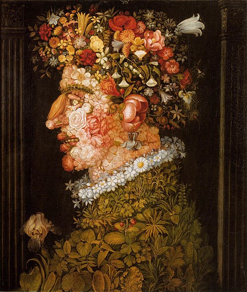 Allegory of Spring, 1550, Giuseppe Arcimboldo