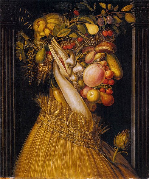 Allegory of Summer, 1550, Giuseppe Arcimboldo