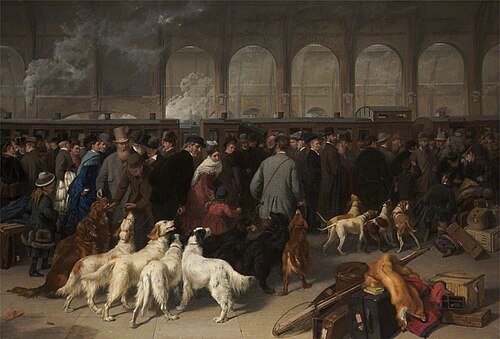Going North, 1875, George Earl