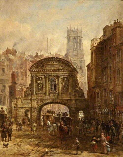 Temple Bar, London, , Louise Rayner