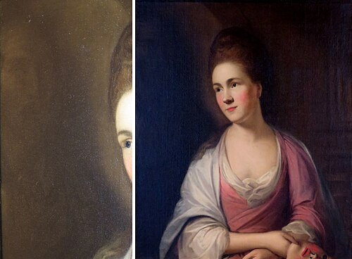 The Actress Elizabeth Younge with Bust of Shakespeare, 1774, Thomas Hickey