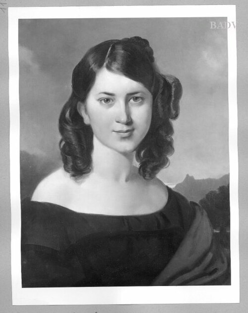 Portrait of a Young Woman, 1830, Josef Danhauser