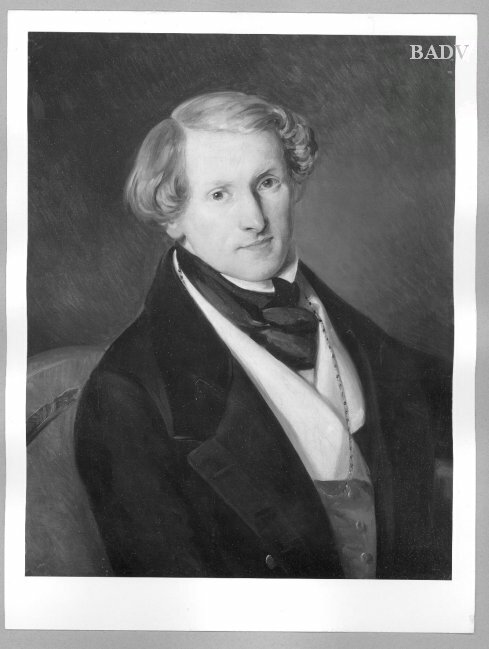 Autoportrait, 1830, Josef Danhauser