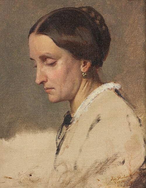 Frauenporträt, 1836, Josef Danhauser