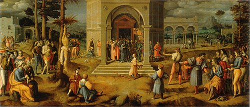 Légende des fils du roi, 1523, Francesco Ubertini dit Le Bacc