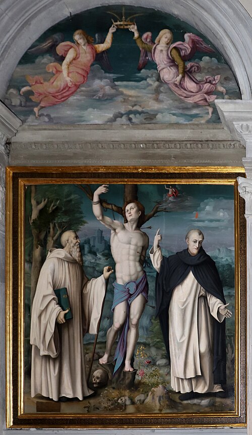 Three Saints, 1550, Francesco Ubertini dit Le Bacc