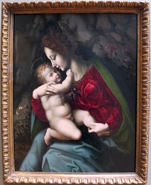 Vierge à l'Enfant, , Francesco Ubertini dit Le Bacc